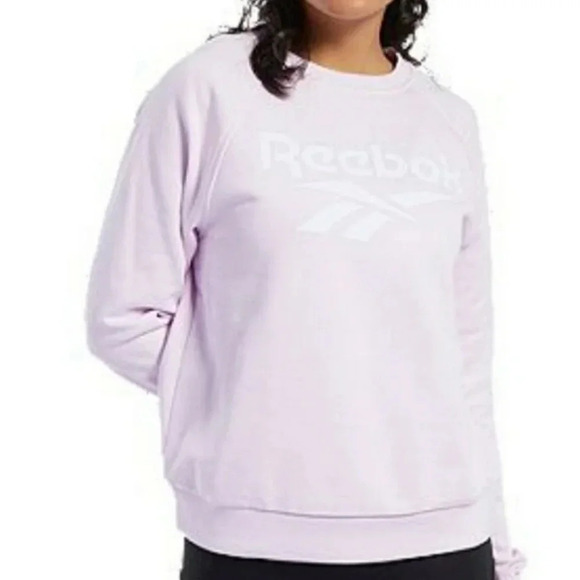 *REEBOK crew neck pink, size small - Picture 2 of 7